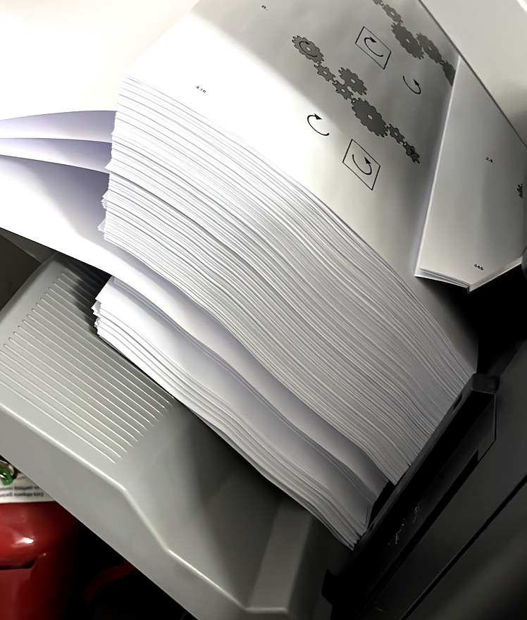Impresión de un PDF en la copistería online El Impresor